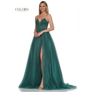 NEW Deep Green Prom/Pageant Dress Size 4